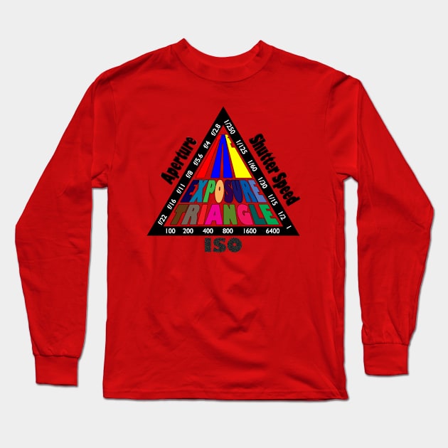 The Exposure Triangle Long Sleeve T-Shirt by iamsemag123